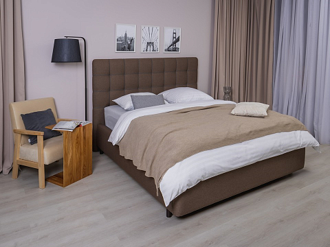 Кровать классика Leon - Современная кровать, украшенная декоративным кантом.