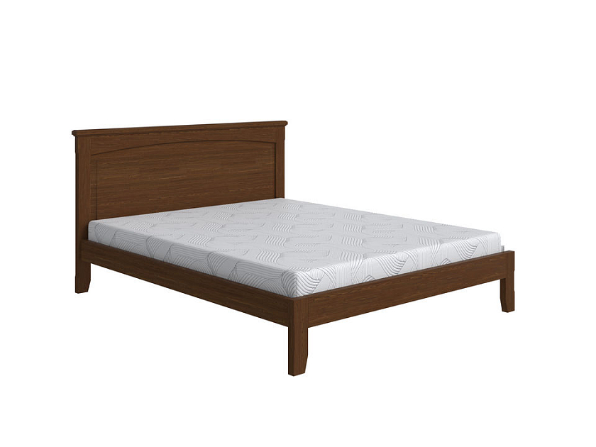 Кровать Marselle-тахта 160x200 Массив (сосна) Мокко - Деревянная кровать со встроенным основанием